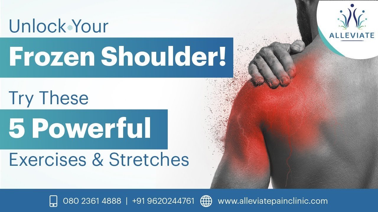 5 Best Frozen Shoulder Exercises Stretches Adhesive Capsulitis